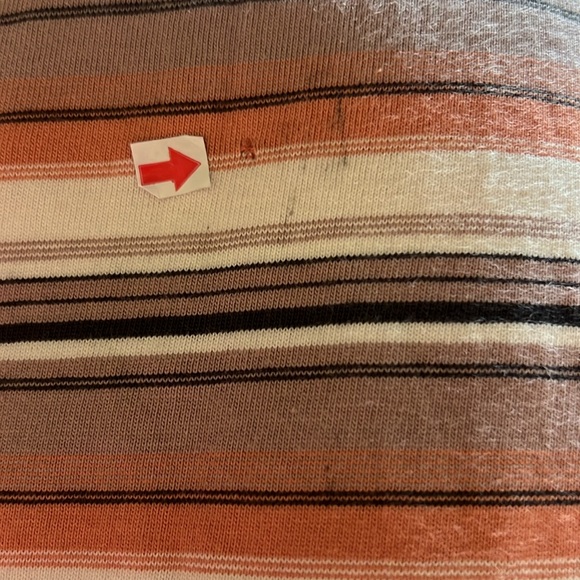 BDG Urban Outfitters Men's Multicolor Striped Shirt Large Slim Fit New - Picture 4 of 5